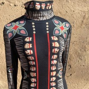 Jaime Okuma Floral Beaded Ivory Shell Maxicon